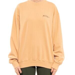 Sporty & Rich Sweatshirt Health Club Orange  L NWOT